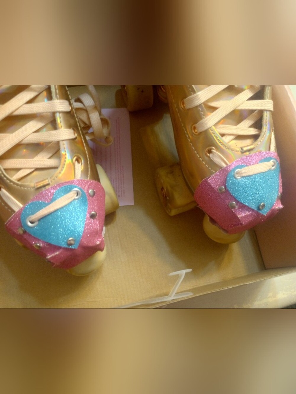 Impala Marawa Rose Gold Roller Skates With Box - Picture 12 of 13
